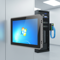 Computadora Industrial Integrada Todo en Uno con Pantalla Táctil Capacitiva de 10 Pulgadas, RK3588 Android, Quad Core 1.8GHz, 2GB, 32GB, POE, RJ45, Montaje en Pared
