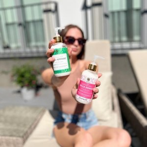 Fabriqué en UE, vente en gros, marque privée, OEM, ODM, huile naturelle, écologique, fait main, lotion pour le corps parfumée à la menthe poivrée, hydratante - Product Image 4
