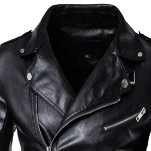 Chaquetas de cuero a la moda para hombre, diseño personalizado, estilo Bomber & Moto, prendas de vestir exteriores de invierno, suministro de cuero auténtico de fábrica OEM ODM - Product Image 3