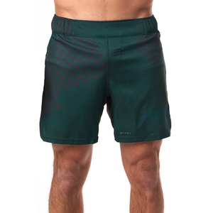 Short double couche Fight MMA Shorts Logos personnalisés Designs Tissu extensible Fabriqué au Pakistan Short MMA - Product Image 3