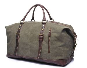 Sac de transport en toile de cire fait à la main - Product Image 2