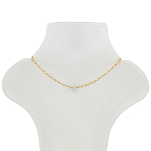 14K <b>Solid</b> Yellow <b>Gold</b> 1.51 Carat Lab Grown Diamond Women's Luxury <b>Pendant</b> Necklace 18+2 Inch Fine Jewelry - Product Image 4