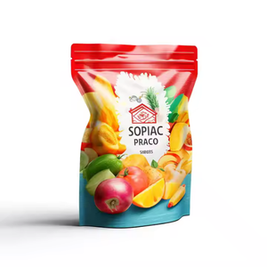 Empaquetado de galletas de té Ziplock de pie impreso personalizado Mylar a prueba de agua para productos pequeños para alimentos para mascotas Cremallera pequeña - Product Image 3