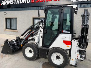 Chargeuse sur pneus Hidromek 62SS Diesel, mini-chargeuse, chargeuse frontale, 65 CV |   Aménagement paysager de haute efficacité - Product Image 1