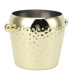 Cubo de acero simple para hielo y champán, suministros para hoteles y restaurantes, cubo de hielo de acero inoxidable, Enfriador de champán, cubo de hielo - Product Image 1