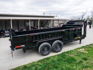 7 'x 16' Lado hidráulico Cuello de cisne Volquete Remolque Engranaje Núcleo Componentes 2ft 7K Ejes 1 año de garantía para uso agrícola Nuevas condiciones usadas - Product Image 2