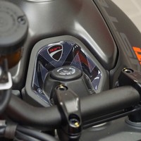 Autocollant de protection de clé 3D pour accessoires de moto compatibles Ducati Monster 937 2021