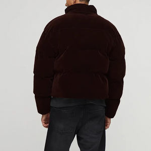 Chaqueta de Invierno Acolchada de Alta Calidad, Informal, Personalizada, con Logotipo Bordado, de Lona, Impermeable y Transpirable, Venta al Por Mayor OEM - Product Image 5