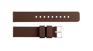 Correa de Reloj Inteligente Deportiva JD417 Marrón, Resistente al Agua, Transpirable, Duradera, de Silicona Suave y Ligera, con Hebilla de Acero Inoxidable de 12-24 mm y 27 cm - Product Image 3