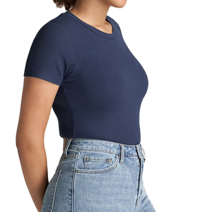 Charming Lifestyle Womens <b>Tshirt</b> Designed For Natural Movement With Fresh Look And Sophisticated Modern Presence - Product Image 3