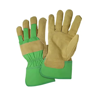 Nouvelle arrivée Gants de sécurité industriels en cuir de vachette anti-coupure pour hommes Gants de travail en cuir résistant aux coupures d'huile - Product Image 6