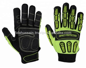 Guantes mecánicos personalizados de protección contra impactos de alta calidad para uso diario 2024 Guantes mecánicos al por mayor Guantes de cuero de Pakistán - Product Image 6