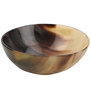 Cuenco Decorativo Artesanal Ecológico Hecho a Mano con Cuerno, Material Natural Sostenible, Ideal para Regalos Orgánicos y Éticos, Cereales de Arroz - Product Image 6