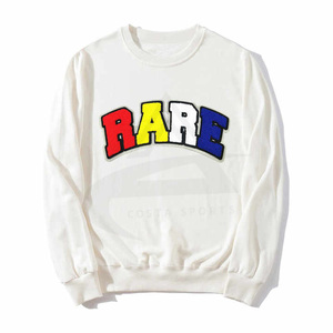 Sudadera de gran tamaño a la moda con bordado personalizado, jersey de manga larga para hombre, sudaderas sin capucha, Sudadera con cuello redondo - Product Image 6