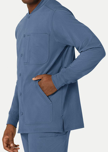 Nuevo estilo uniforme hombres Scrubs conjuntos moda elegante Scrubs venta al por mayor personalizado médico enfermera uniforme manga corta para hombres - Product Image 3