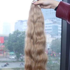 ผมต่อขนาดใหญ่100กรัมแบบคลื่นธรรมชาติผมเรมี่ลอนธรรมชาติขนาด30นิ้วแบบคู่จม100% เวียดนาม - Product Image 1