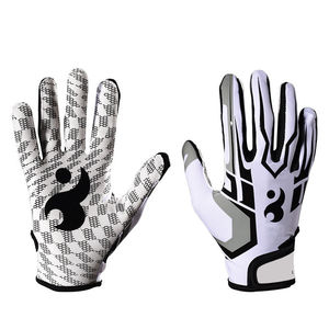 Dernière conception Gants de sport collants solides pour les gants de récepteur de football américain - Product Image 4