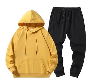 ชุดวอร์มเทคฟลีซผู้ชายแบบแห้งเร็ว สีพื้นเรียบง่าย สำหรับฤดูหนาว ปี 2026 - Product Image 1