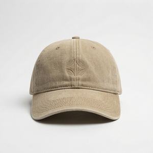 Gorras de Béisbol Deportivas Estilo Streetwear con Lavado Ácido, Logotipo Bordado Personalizado, Lona Común, Ajustables, Unisex, Alta Calidad, MOQ Bajo - Product Image 1