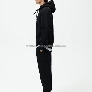 Survêtements de sport personnalisés pas chers pour hommes, 100% coton, impression sérigraphique de haute qualité - Product Image 2