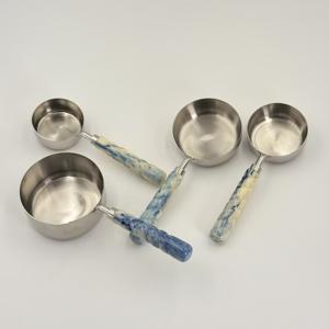 Creative Stainless Steel <b>Measuring</b> Spoon Kitchen Baking <b>Measuring</b> <b>Cup</b> Resin Handle Spice Bean Milk Powder <b>Measuring</b> Spoon - Product Image 2