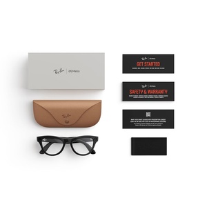 Lunettes de soleil intelligentes RayBan Meta Wayfarer AI GEN2, photographie, vidéo, musique, ajustement interpupillaire, traduction en temps réel - Product Image 1