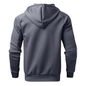Sweats à capuche entièrement zippés pour hommes Survêtement en molleton de coton Sportswear Jogger Survêtement d'entraînement et de jogging pour hommes Survêtements d'hiver - Product Image 5