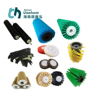 Usehom Customized Industrial Outward Cleaning Spiral Spring Coil Roller Brush
