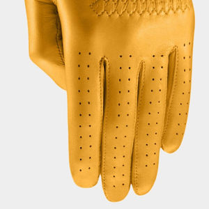Gants de golf pour hommes en cuir Cabretta de qualité supérieure, personnalisables, durables, avec sangle de poignet réglable antidérapante, haute qualité - Product Image 4