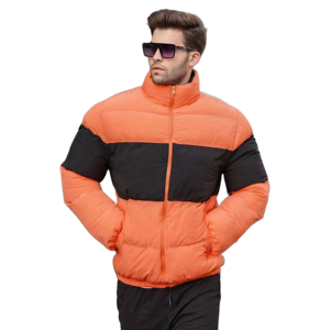 winter Warm Shiny Bubble men Coats Fashion Long Sleeve Puffer Jacket Winter Jacket - Product Image 4