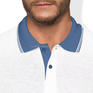 T-shirt de golf pour hommes avec logo personnalisé en gros, vêtements unisexes de couleur unie de haute qualité avec motif léopard, conception personnalisée - Product Image 6