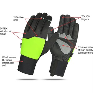 Guantes de Ciclismo de Verano Hechos a Medida, Proveedor Mayorista, Guantes de Carreras, Guantes de Ciclismo de Dedos Completos para Exteriores - Product Image 4