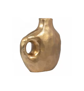 Vases à fleurs luxueux d'intérieur faits à la main antiques en métal fini argent moderne les plus vendus à un prix raisonnable - Product Image 6