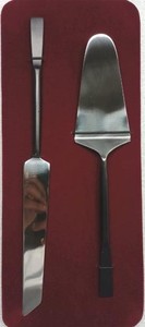 Ustensiles de service en argent de haute qualité pour mariage et poignée de cuisine grands serveurs à salade ustensiles de cuisine dernière conception - Product Image 5