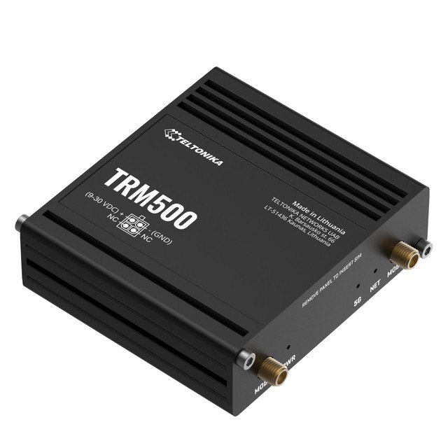 Teltonika TRM500 | 5G Modem | 3.4Gbps, LTE Cat 19, 4x SMA, USB Type-C