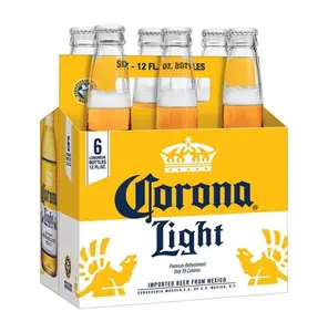 Kotak bir Corona, kaleng bir Corona dan kandungan alkohol ekstra bir Corona