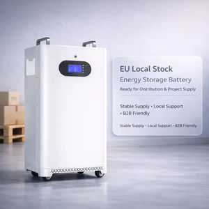 LiFePO4 <b>Home</b> <b>Backup</b> <b>Battery</b> 51.2V 300Ah 15kWh Stackable Off-Grid/Hybrid Grid CE Certified Poland Warehouse 10Year Warranty - Product Image 1