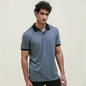 Polos de alta calidad para hombre, camisas de moda para hombre, Polo con cuello levantado, nueva manga corta Social, informal, de negocios, tejido de verano - Product Image 6