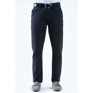 Pantalón Chino Formal NEILER de Algodón 100% Oxford, Lavado de Color, Corte Ajustado con Cinturón y Cremalleras, Ligero - Product Image 5