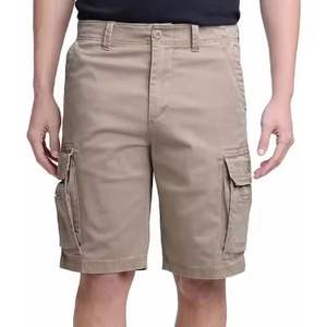 Summer <b>Men's</b> High Street Elastic Waist Cargo <b>Shorts</b> Quick Dry Breathable Spandex/Polyester Solid Color Pattern Hot <b>Shorts</b> - Product Image 2