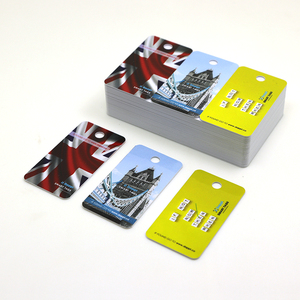 3-in-1 Combo PVC RFID NFC thành viên thẻ chìa khóa Mini 13.56MHz nhựa in ấn tag - Product Image 3