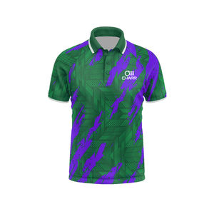 Hommes grande taille Casual 100% Polyester pour polos respirant US pour Polo T Shirt solide motif Sport uniforme en gros - Product Image 6