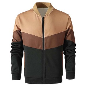 Veste bomber d'hiver de haute qualité, nouvelle conception, vente chaude, vente en gros OEM, personnalisable, en toile pour homme, couleur unie, fermeture éclair, tout - Product Image 1