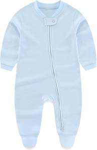 Barboteuse confortable en coton biologique pour bébé, parfaite pour la récréation et l'usure quotidienne des nouveau-nés aux tout-petits - Product Image 3