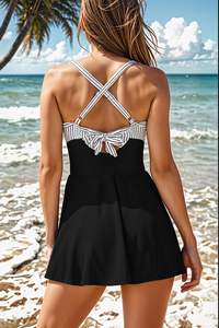 ชุดว่ายน้ำวันพีชสำหรับผู้หญิง OEM ปากีสถานเหมาะสำหรับการเดินทางชายหาดอาบแดดและกิจกรรมทางน้ำที่มีสไตล์ในฤดูร้อน - Product Image 3