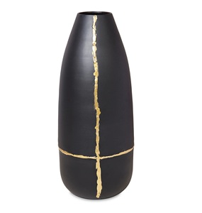 Venta caliente Diseño martillado Floreros de metal Personalizado de alta calidad Decoración del hogar Florero de mesa Más vendidos - Product Image 3