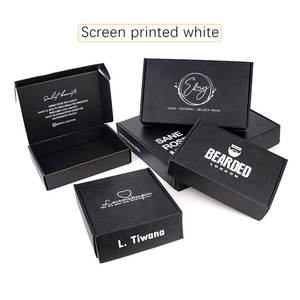 Cajas de envío Cajas de correo de cartón corrugado para embalaje Regalos artesanales Productos para fiestas de Bodas de pequeñas empresas - Product Image 6