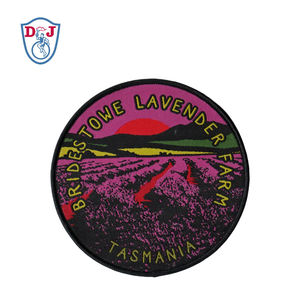 Insignes de patch de logo tissé personnalisé pour les garnitures de vêtement - Product Image 4