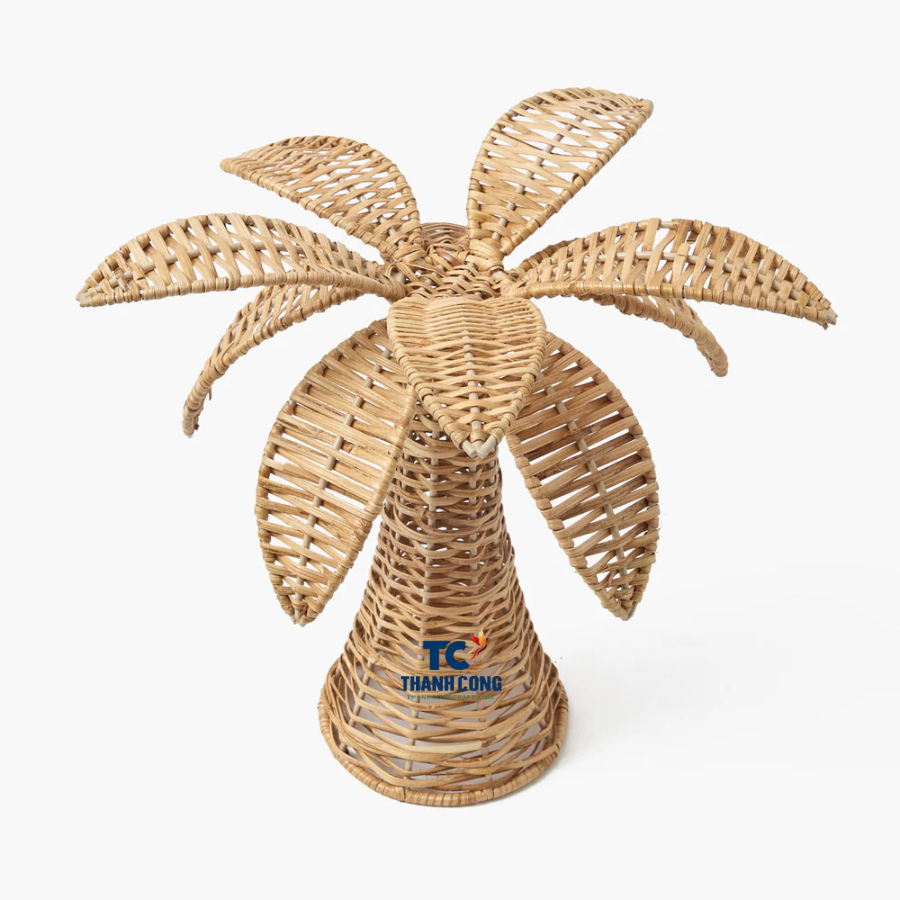 Wholesale RATTAN PALM TREE Wall Hanging Rustic Rattan Decor for Interior Spaces Living Room Office from Vietnam · image 4