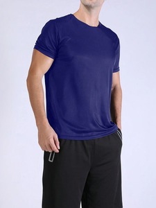 Camiseta deportiva ultraligera de secado rápido para hombre, Camiseta de punto ligera y transpirable para entrenamiento físico, entrenamiento, correr, gimnasio, informal - Product Image 5